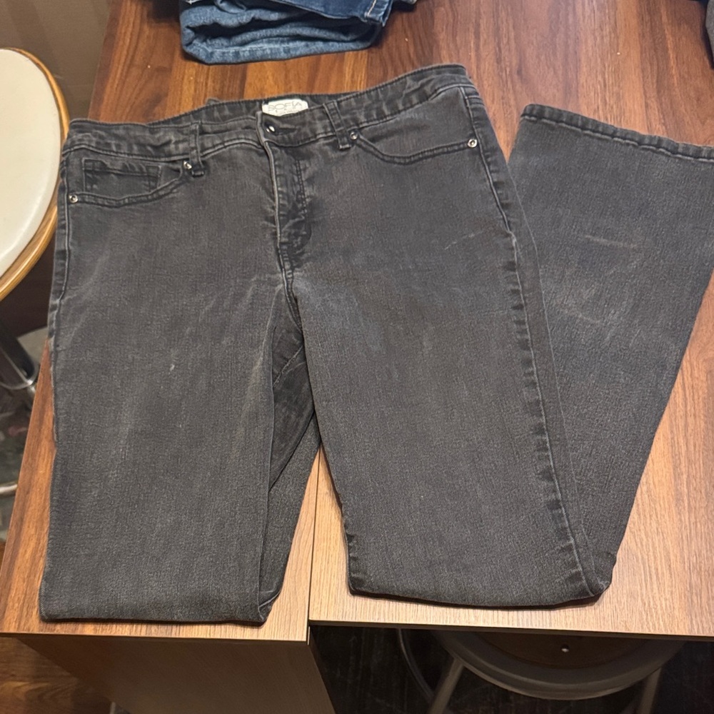 Sofia by Sofia Vergara Charcoal Jeans